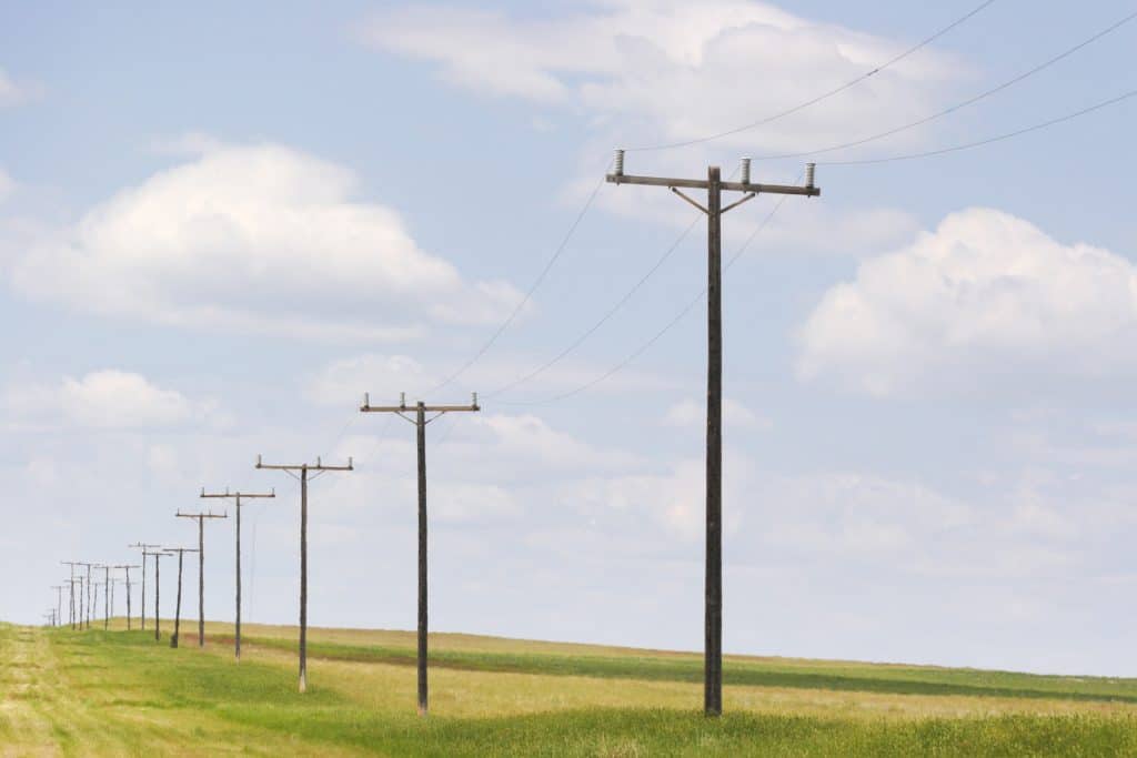 power lines overhead