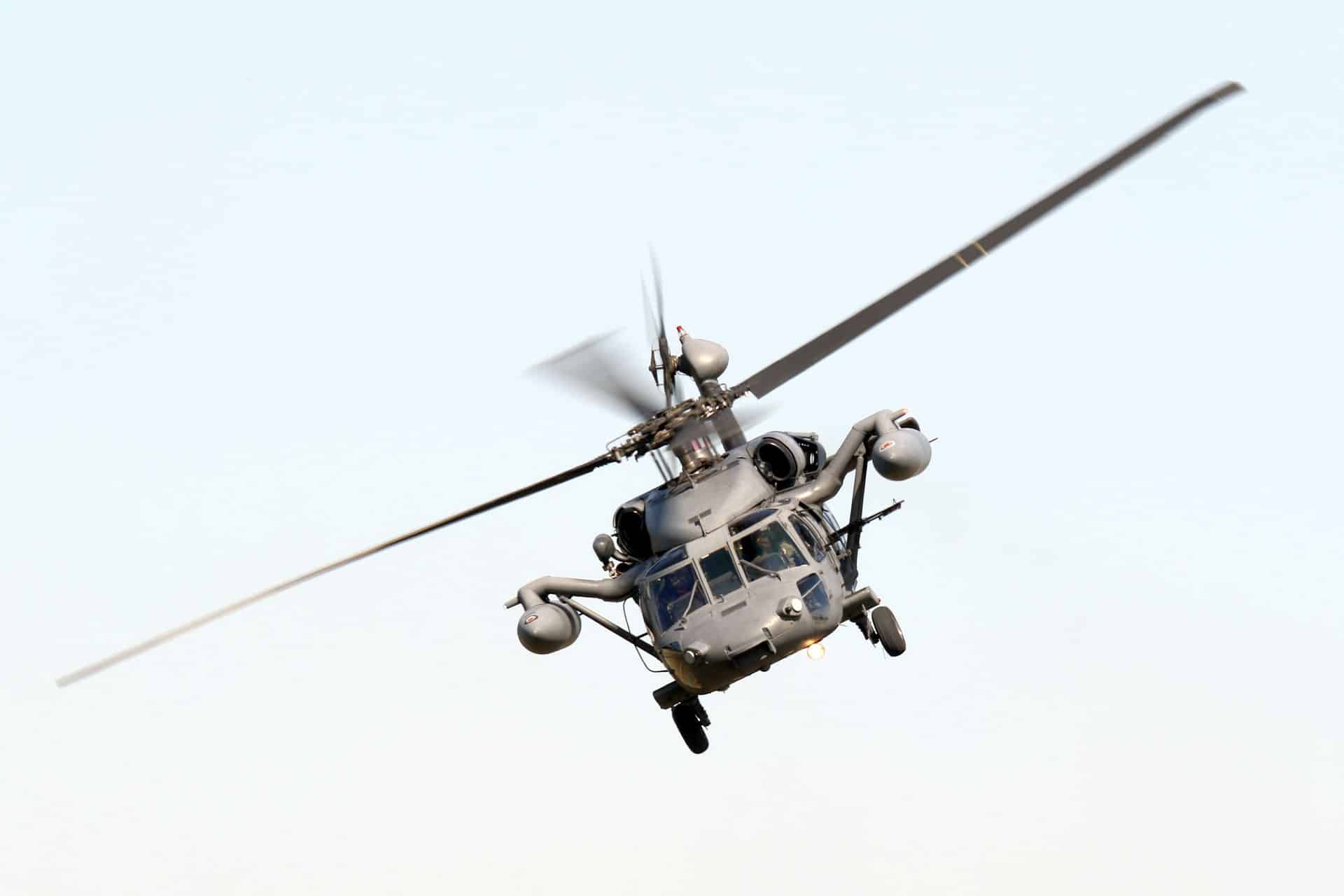 Defence Forging Military Helicopter