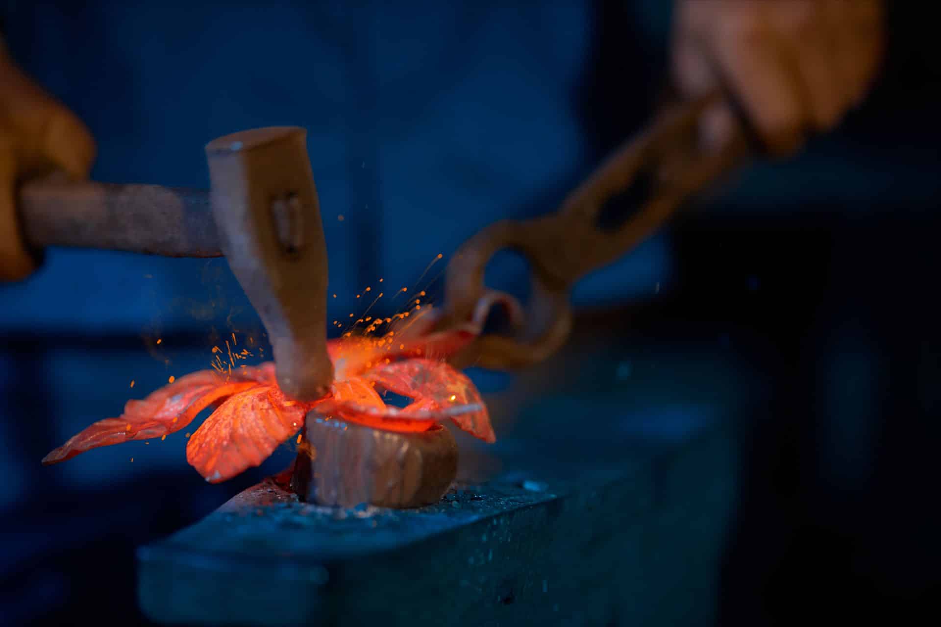 Hand Forging with Hammer
