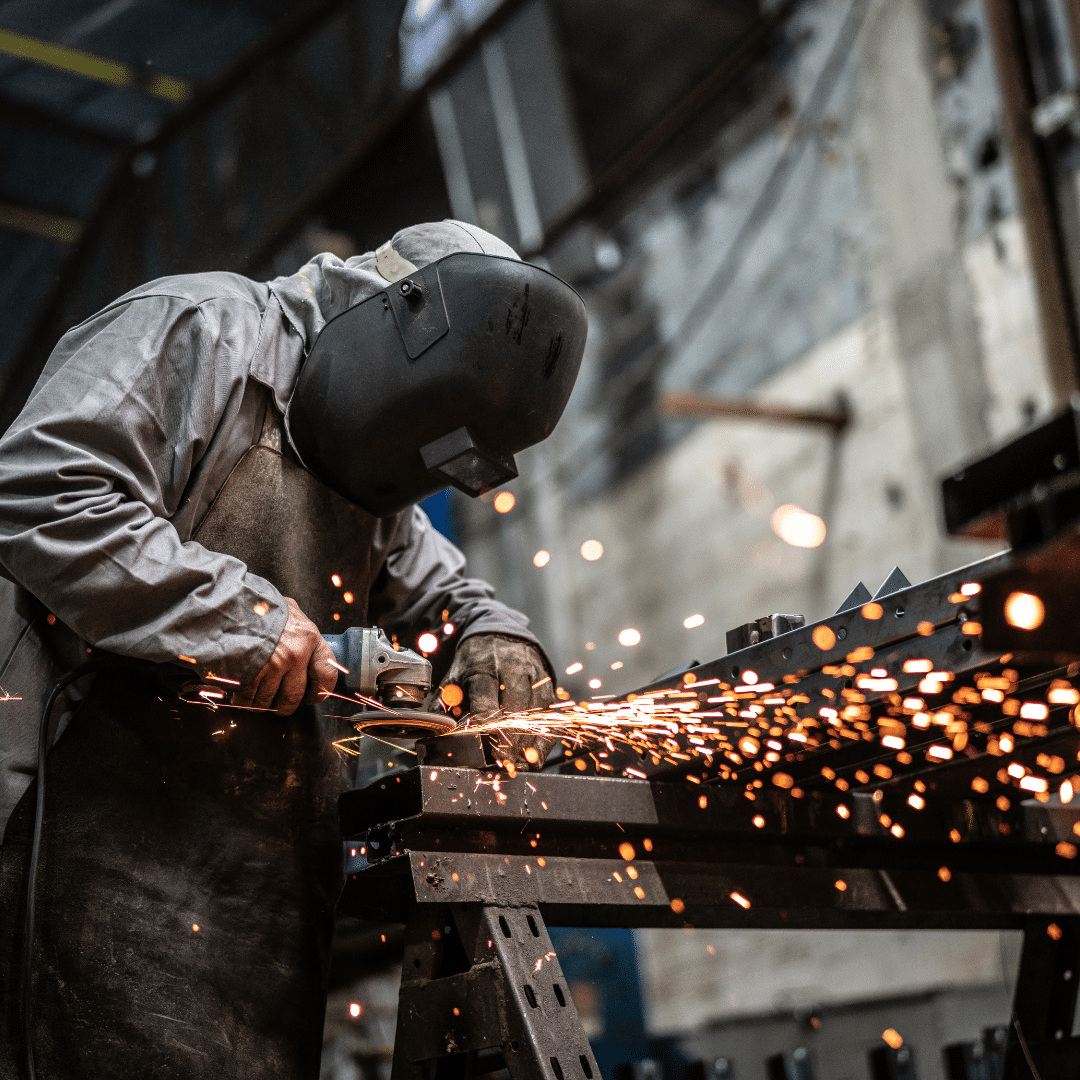 A B.B. Price fabricator producing steel fabrications for a Birmingham client