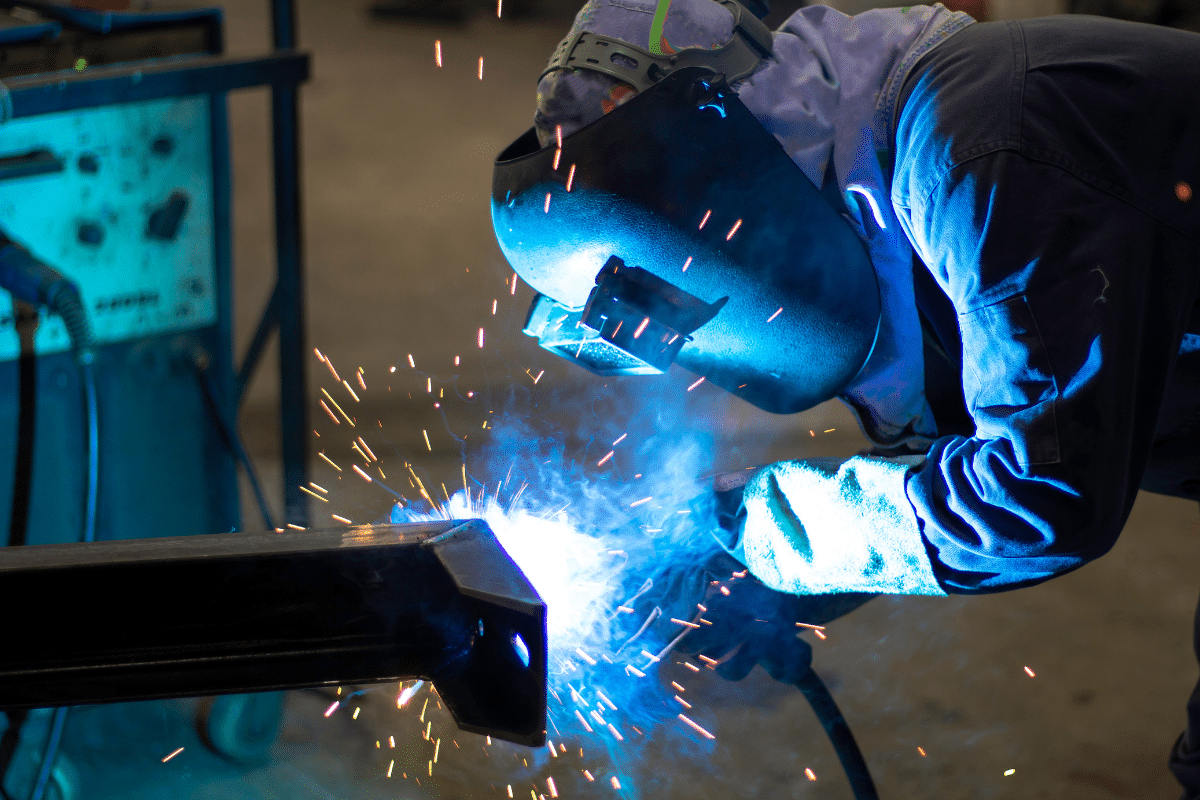 What is Metal Fabrication? A B.B. Price metal fabricator demonstrating how the process works