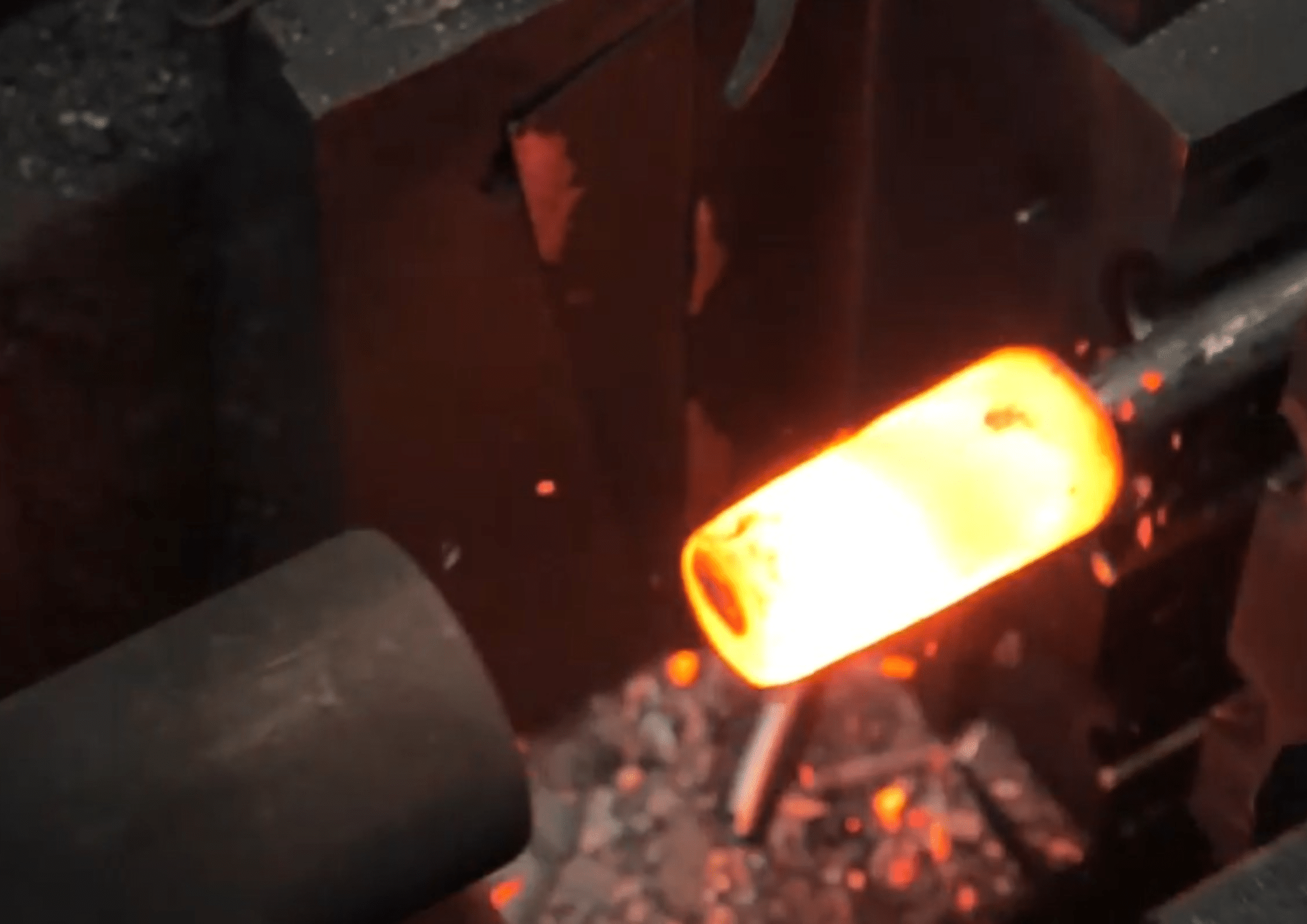 The upset forging process at B.B. Price