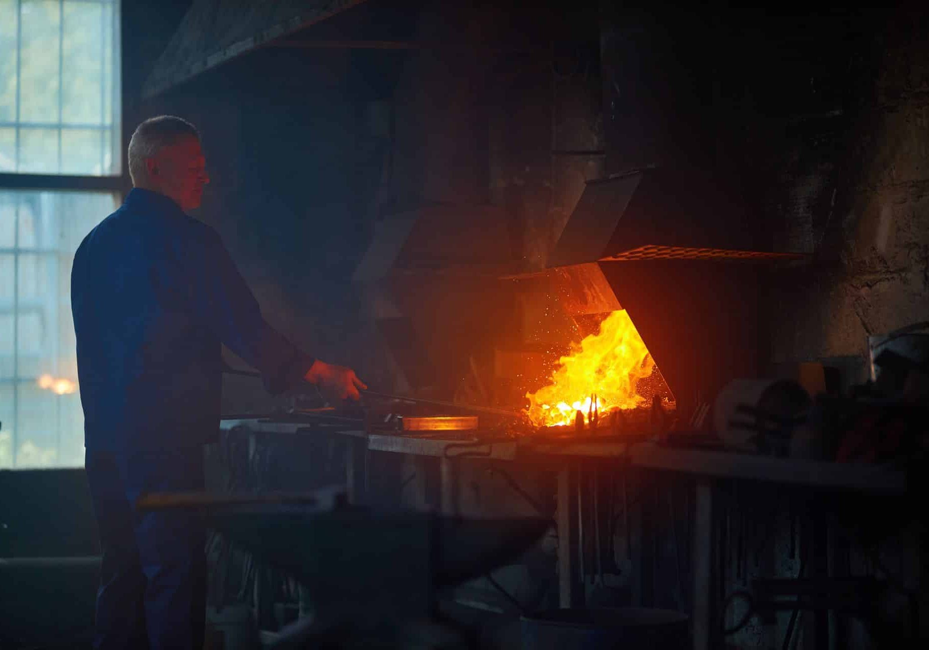 Blacksmith Near Me - Blacksmith at work