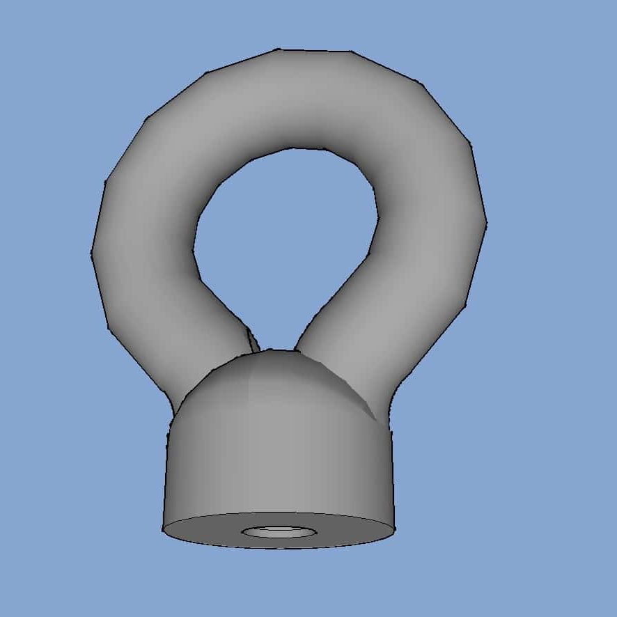 BB Price Eye Nut (CAD Drawing)