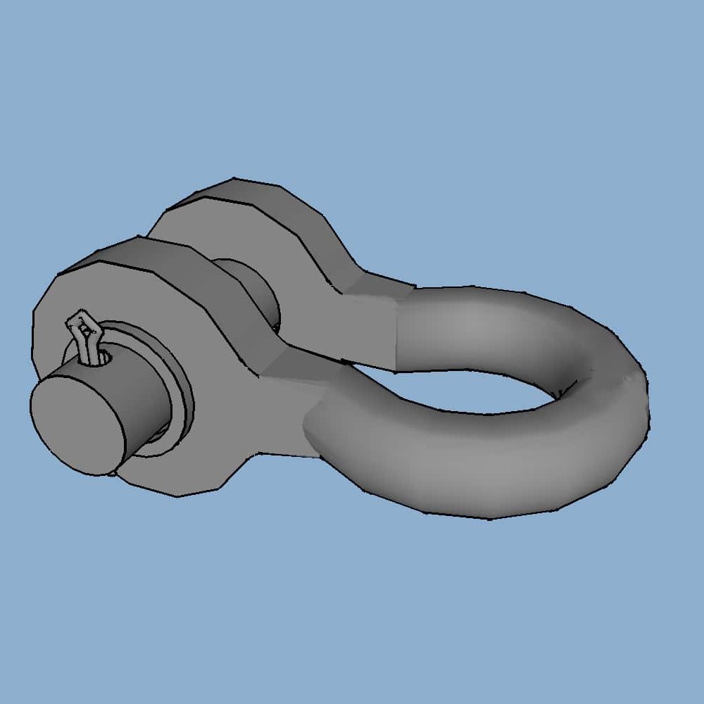BB Price Shackle (CAD Drawing)