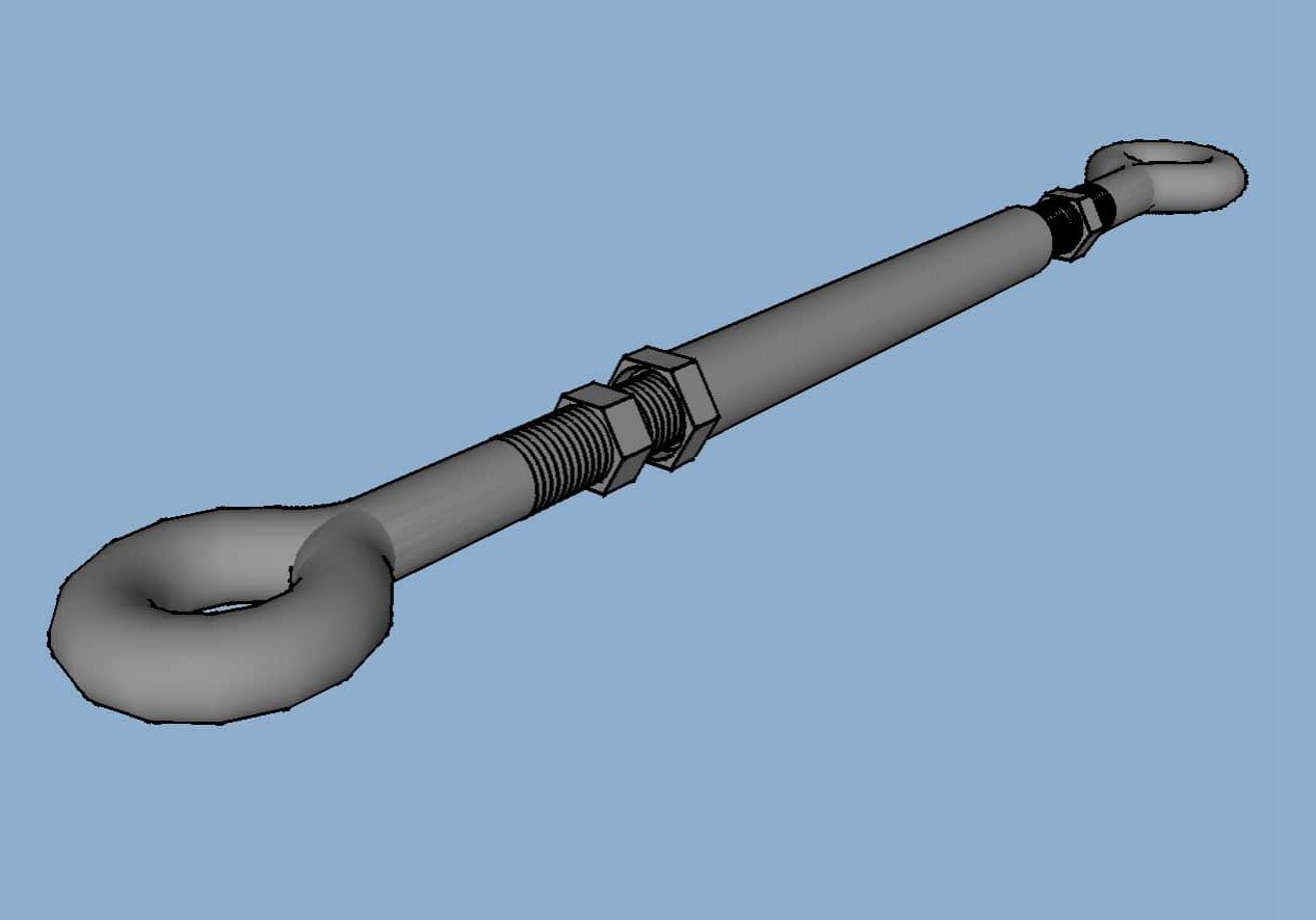 BB Price Turnbuckle (CAD Drawing)