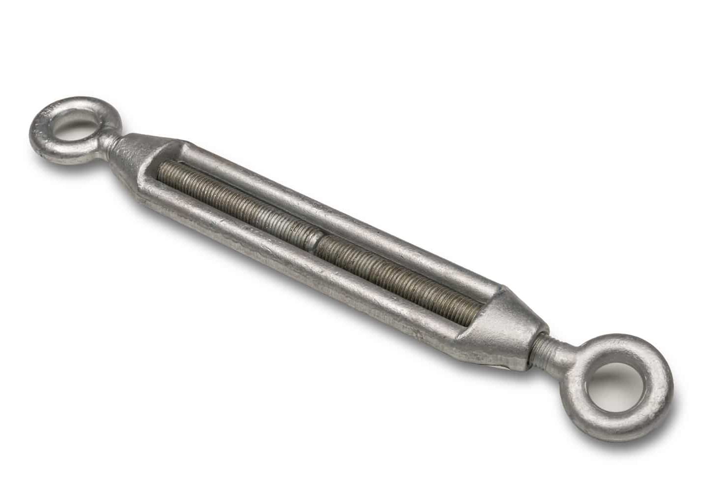 A turnbuckle manufactured by B.B. Price